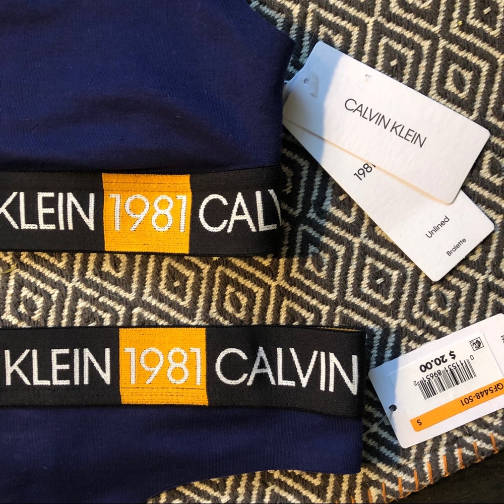 CK Women's 1981 Bold Logo Unlined Underwear Set - Picture 2 of 6